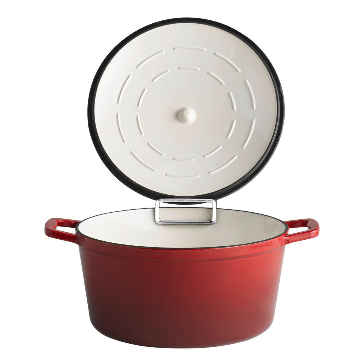 SCHMORTOPF 5 Stars 6 L  - Rot/Creme, Basics, Metall (28/28/13cm)