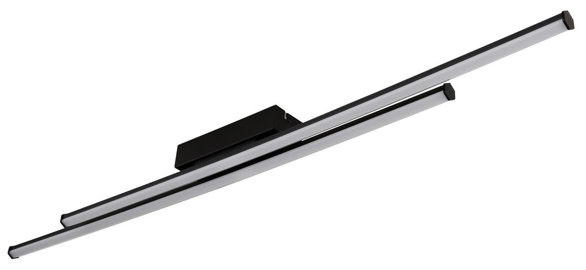 STROPNA LED-SVETILKA  KIRINA //3000 K/230 V/ - črna/bela, Design, umetna masa (110/6/6,6cm) - Globo
