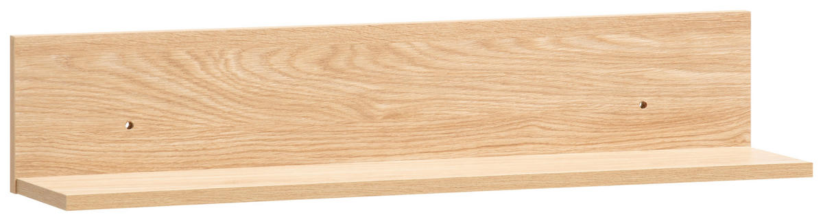 WANDBOARD Eichefarben  - Eichefarben, MODERN, Holzwerkstoff (80/15,7/17,3cm) - MID.YOU