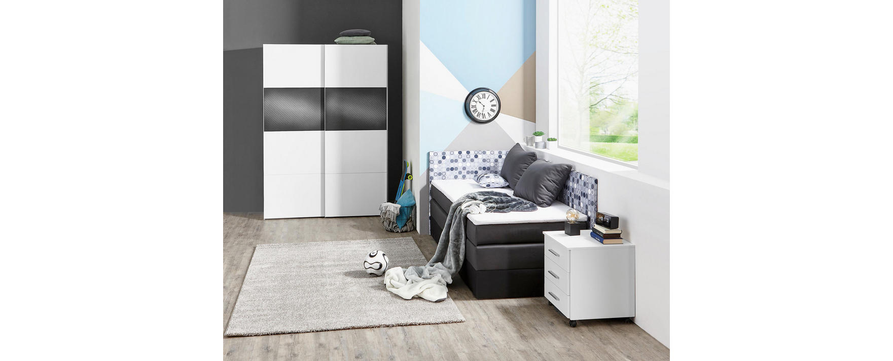 XORA BOXSPRINGBETT - Einrichtungsbeispiel