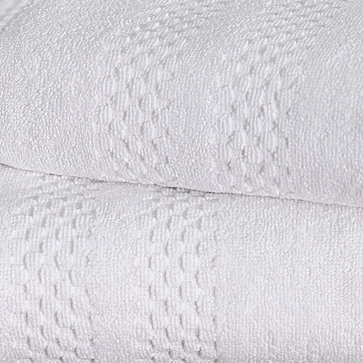 RUČNIK , bijela  CHECK  - bijela, Basics, tekstil (70/140cm) - Boxxx