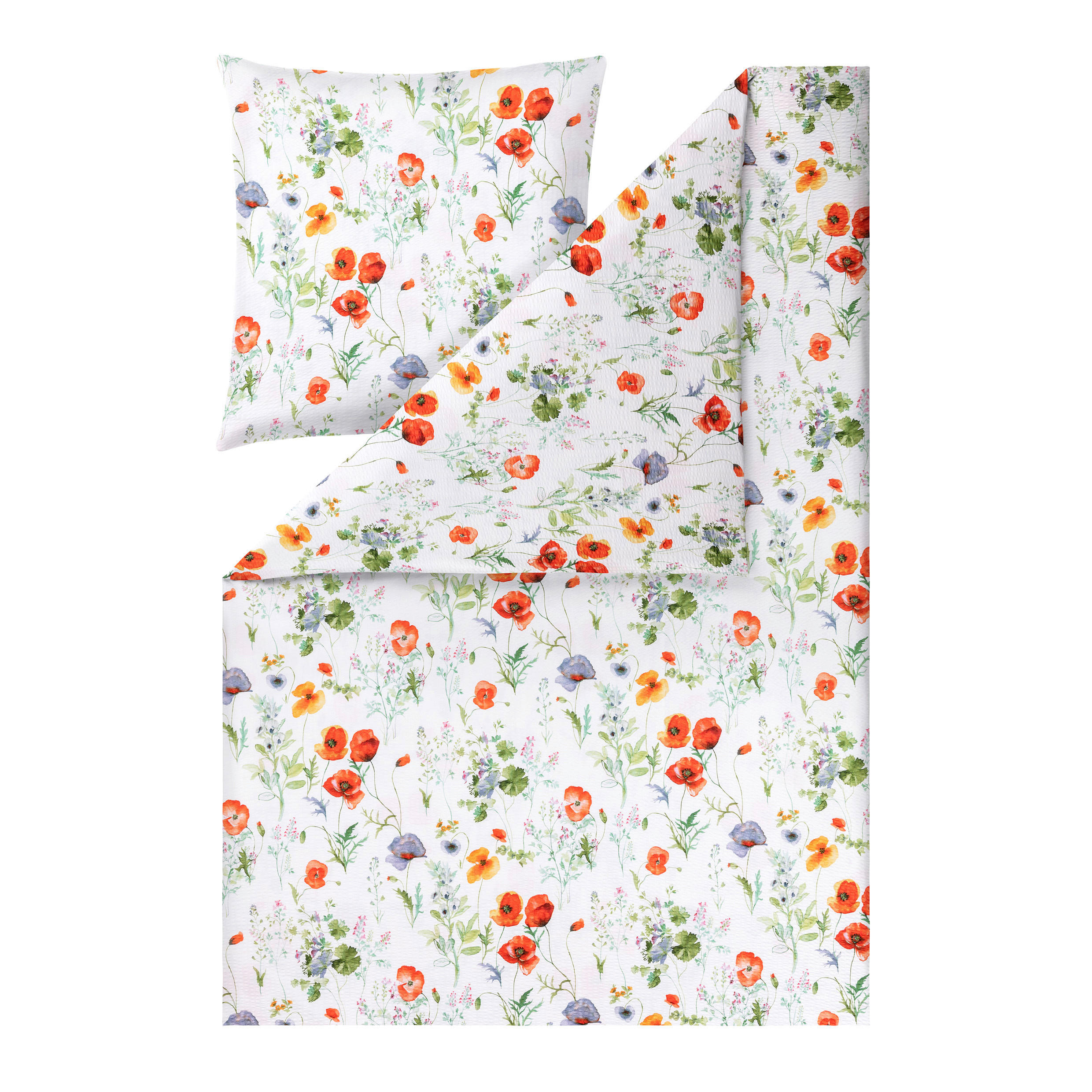 BETTWÄSCHE Impulse Seersucker, Renforcé 140/200 cm  - Multicolor, Basics, Textil (140/200cm) - Estella