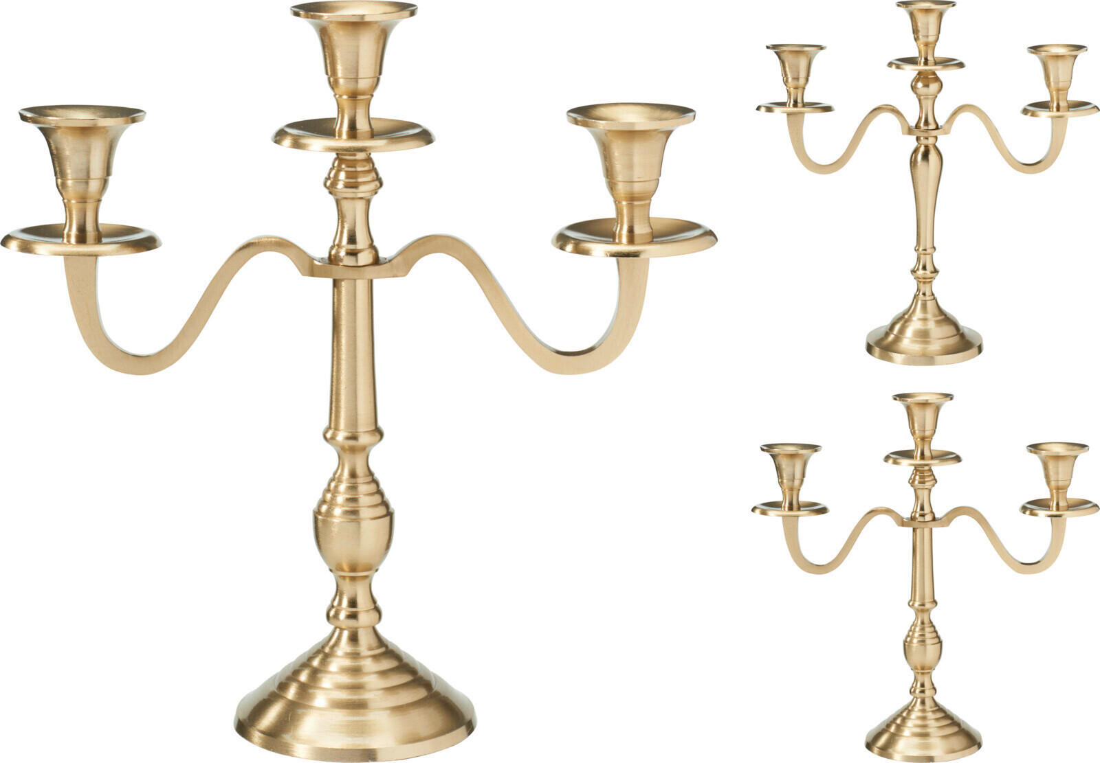 STOJAN NA SVÍČKY  kov - Basics, kov (29/10/30cm)