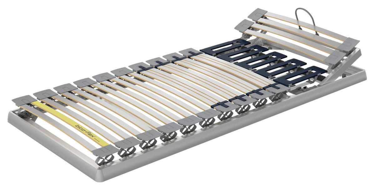 LATTENROST 90/200 cm  - Silberfarben, Basics, Holz/Holzwerkstoff (90/200cm) - Bico Hilding Anders