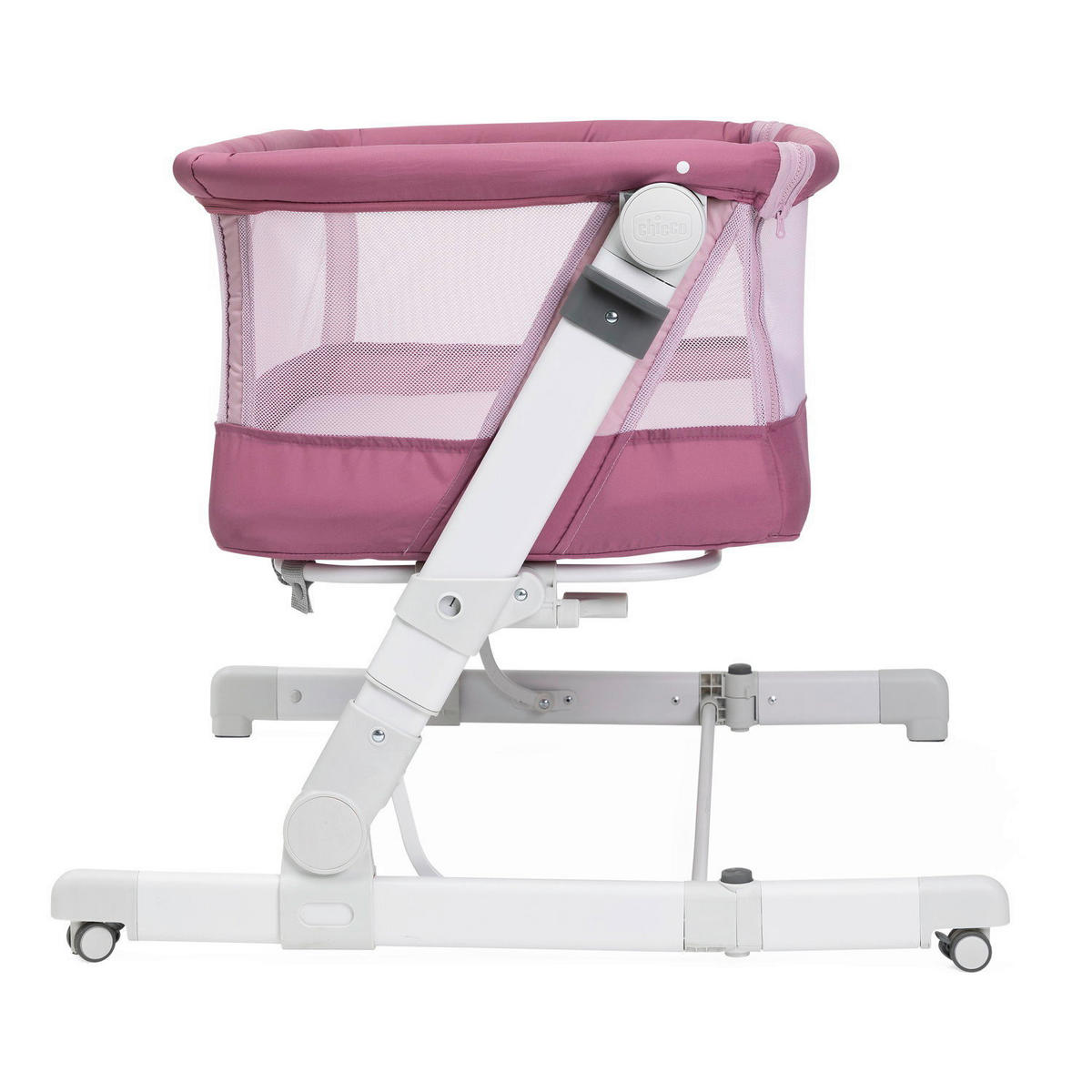 BEISTELLBETT NEXT2ME POP UP  - Pink, Basics, Textil/Metall (87/80/82cm) - Chicco