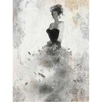 KUNSTDRUCK 90/120 cm  - Schwarz/Weiß, Design, Holz/Textil (90/120cm) - Monee