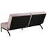SCHLAFSOFA in Textil Rosa - Schwarz/Rosa, Trend, Textil/Metall (198/87/95cm) - Carryhome SCHLAFSOFA in Textil Rosa - Schwarz/Rosa, Trend, Textil/Metall (198/87/95cm) - Carryhome