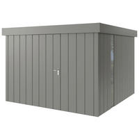 GERÄTEHAUS 325/220/323 cm  - Alufarben, Basics, Metall (325/220/323cm) - Hörmann