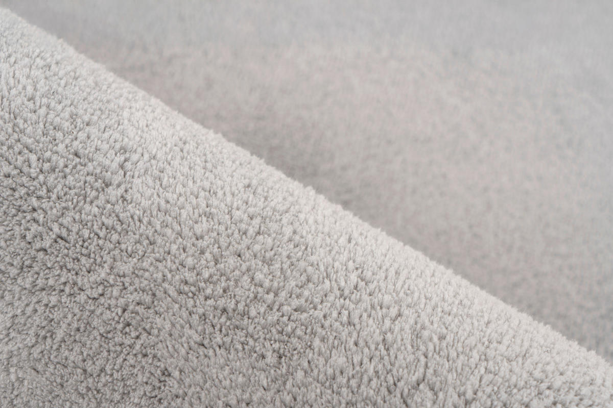 WEBTEPPICH 80/140 cm  - Silberfarben, Basics, Textil (80/140cm)