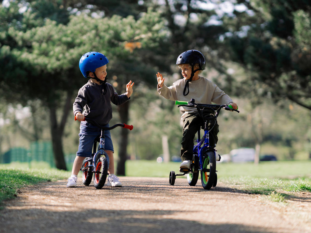KINDERFAHRRAD 10 Zoll  - Grau, Basics, Metall (47/55/75cm)