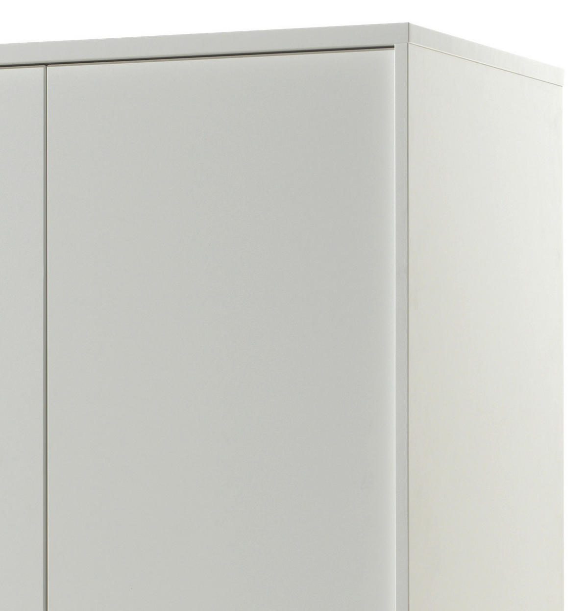 DREHTÜRENSCHRANK  in Weiß  - Buchefarben/Weiß, MODERN, Holz/Holzwerkstoff (98,5/195,2/56cm) - MID.YOU