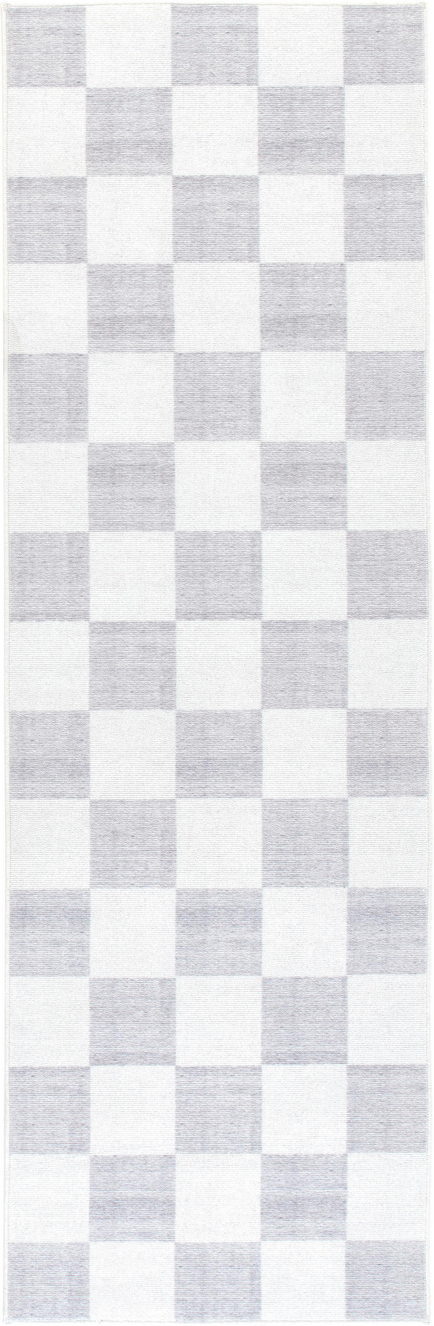 LÄUFER 80/250 cm MESIO JACK, waschbar  - Hellgrau/Grauweiß, Design, Kunststoff/Textil (80/250cm) - Lindorug