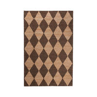 HANDWEBTEPPICH 120/170 cm Dunkelbraun  - Dunkelbraun, MODERN, Textil (120/170cm) - Xora