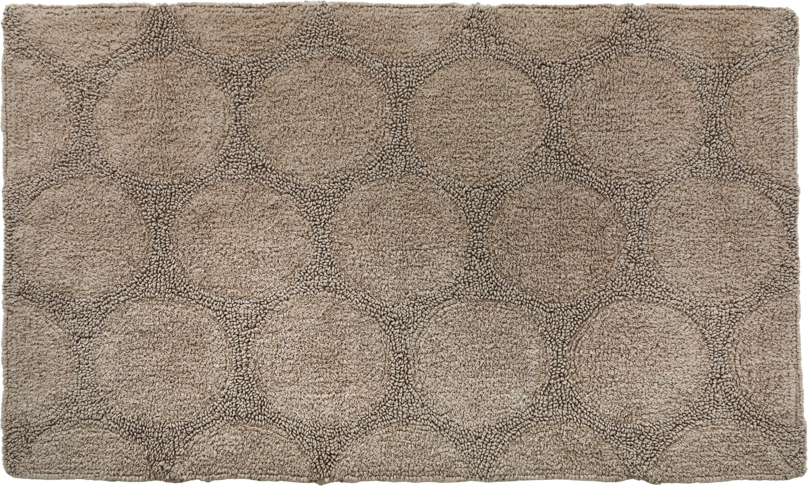 Novel Badematte Circle Beige 60x100 cm