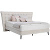BOXSPRINGBETT 180/200 cm  in Beige  - Beige/Schwarz, Design, Holz/Holzwerkstoff (180/200cm) - Esposa