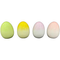 DÍSZTOJÁS - lila/sárga, Lifestyle, kerámia (5,5/7,5cm)