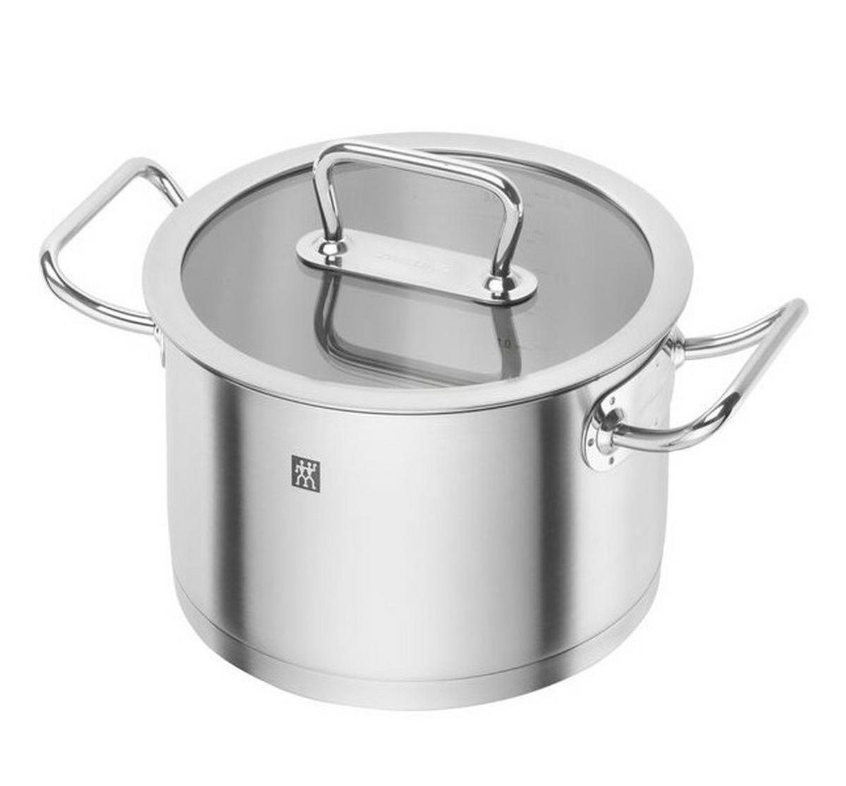 GRYTA FÖR KÖTT  - stålfärgad, metall (24cm) - Zwilling