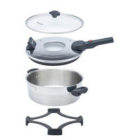 MULTIFUNKČNÍ VAŘIČ - černá/barvy nerez oceli, Konvenční, kov/plast (4l)