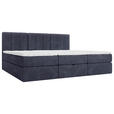 FAMILIENBETT - Schwarz/Dunkelblau, Design, Holzwerkstoff/Kunststoff (240/200cm) - Esposa