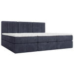 FAMILIENBETT - Schwarz/Dunkelblau, Design, Holzwerkstoff/Kunststoff (270/200cm) - Esposa