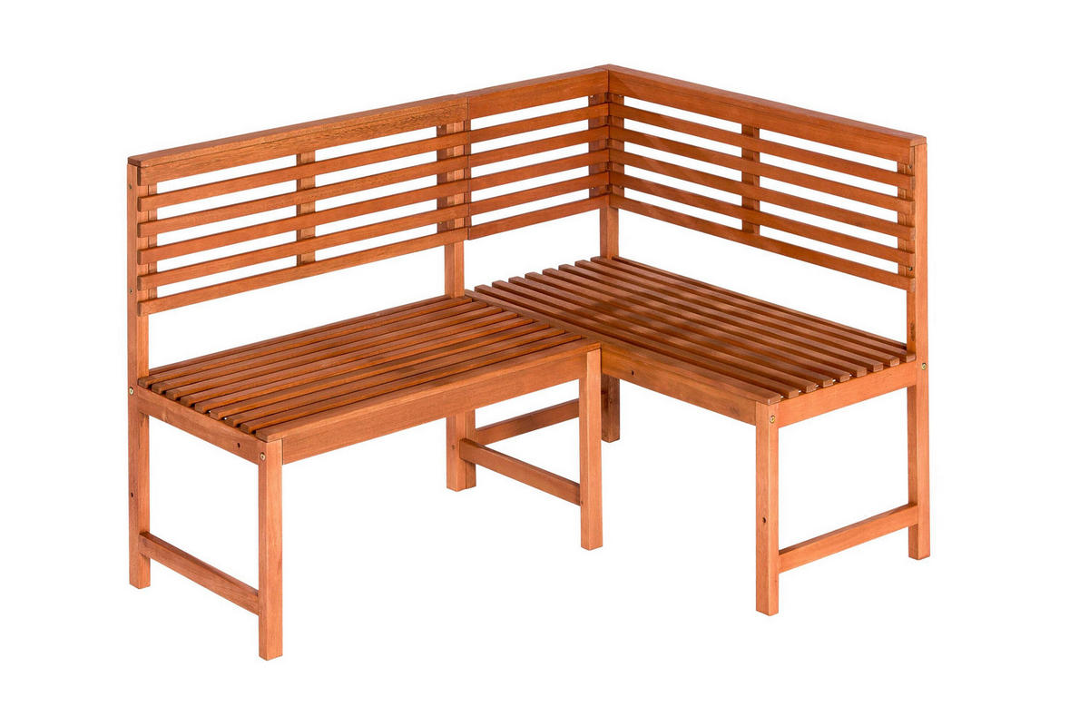 GARTENSET  - Eukalyptusholzfarben/Beige, KONVENTIONELL, Holz/Textil - Gardenson