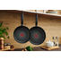 PFANNENSET 2-teilig - Schwarz, Design, Metall (47/30/12cm) - Tefal PFANNENSET 2-teilig - Schwarz, Design, Metall (47/30/12cm) - Tefal