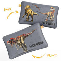 NACKENKISSENBEZUG KIDS COMFORT  - Hellbraun/Grau, Basics, Textil (50/32cm) - Smartsleep