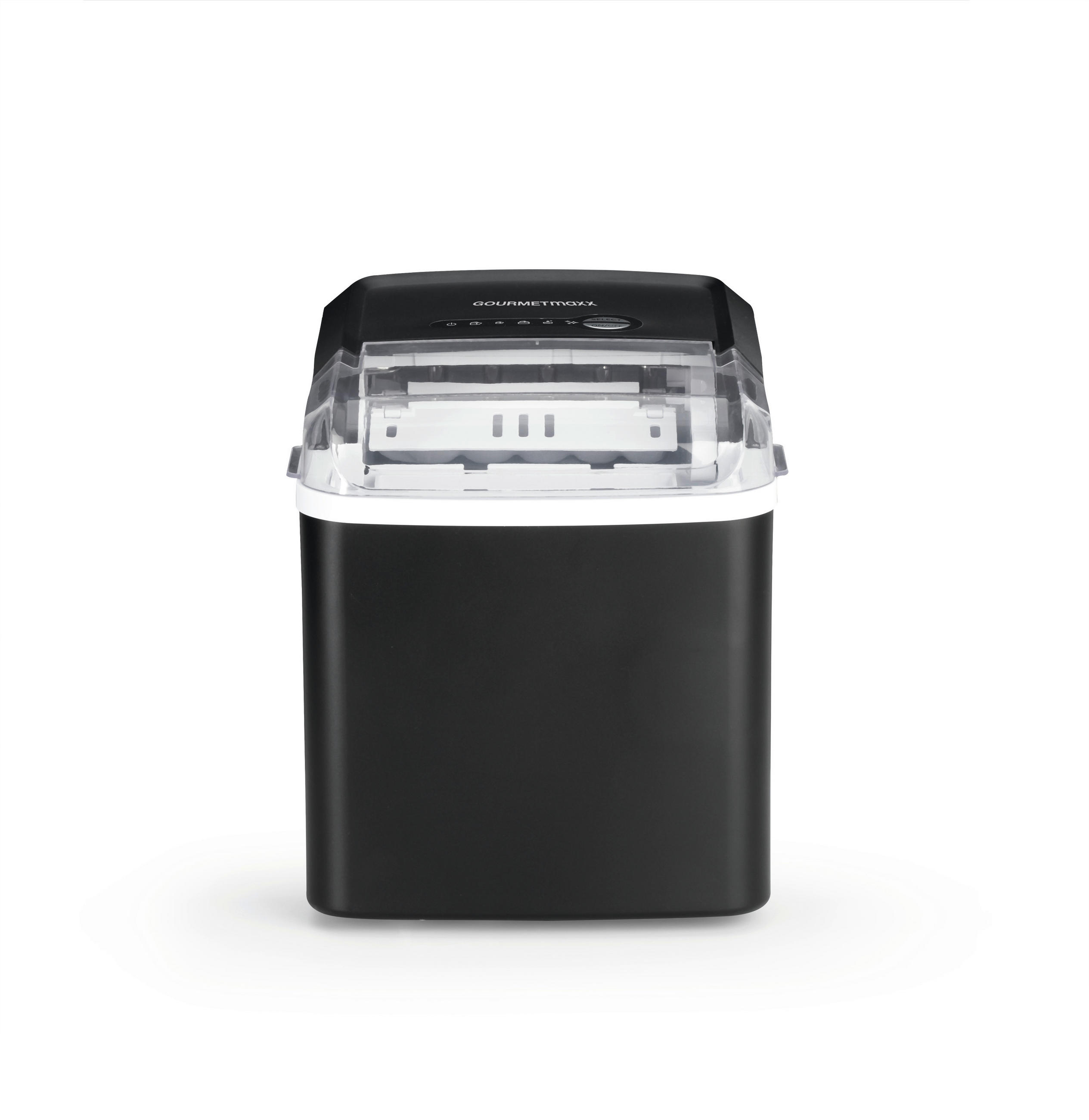 EISWÜRFELMASCHINE  - Schwarz, Basics, Kunststoff (29,2/22,7/28,2cm)