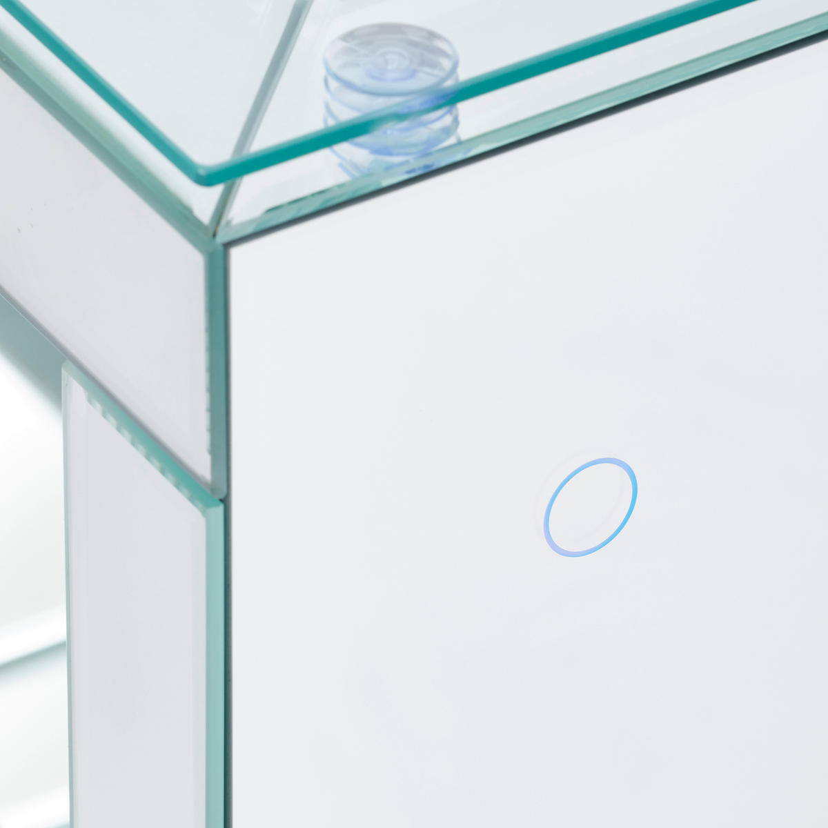 KOMÓD 50/66/36 cm  - átlátszó, Design, műanyag/faalapú anyag (50/66/36cm) - Xora