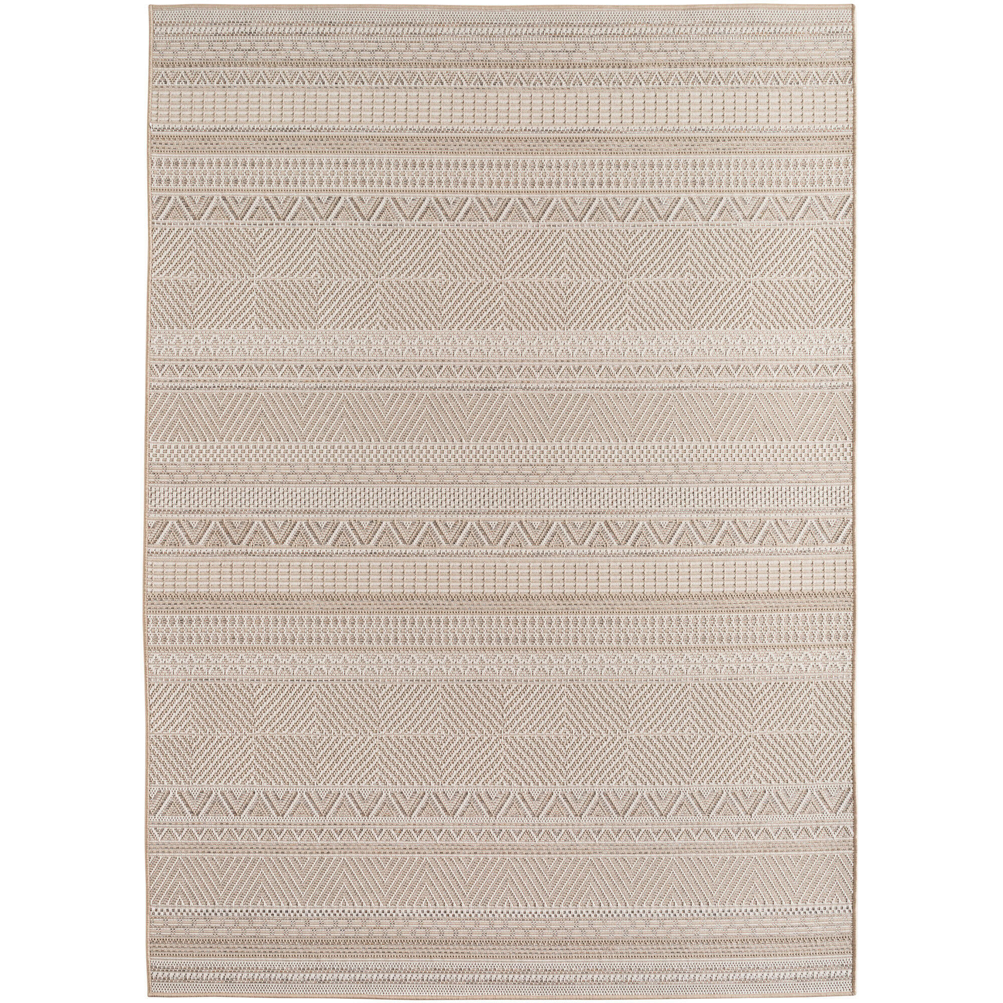 OUTDOORTEPPICH für Terrasse und Balkon 120/170 cm DESERT Beige  - Beige, Design, Textil (120/170cm) - Ayyildiz 