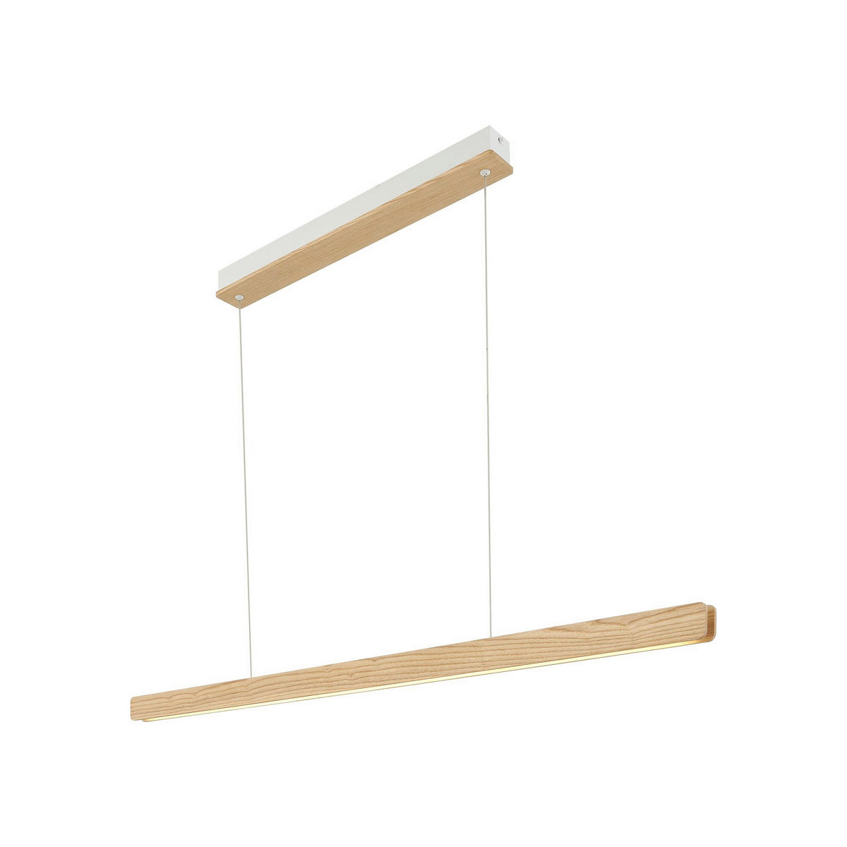 LED-PENDELLEUCHTE 115/4,4/5 cm   - Eschefarben, Natur, Holz (115/4,4/5cm) - Nordlux