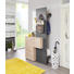 GARDEROBE Eichefarben, Grau - Eichefarben/Grau, Design, Glas (110/205/40cm) - Carryhome