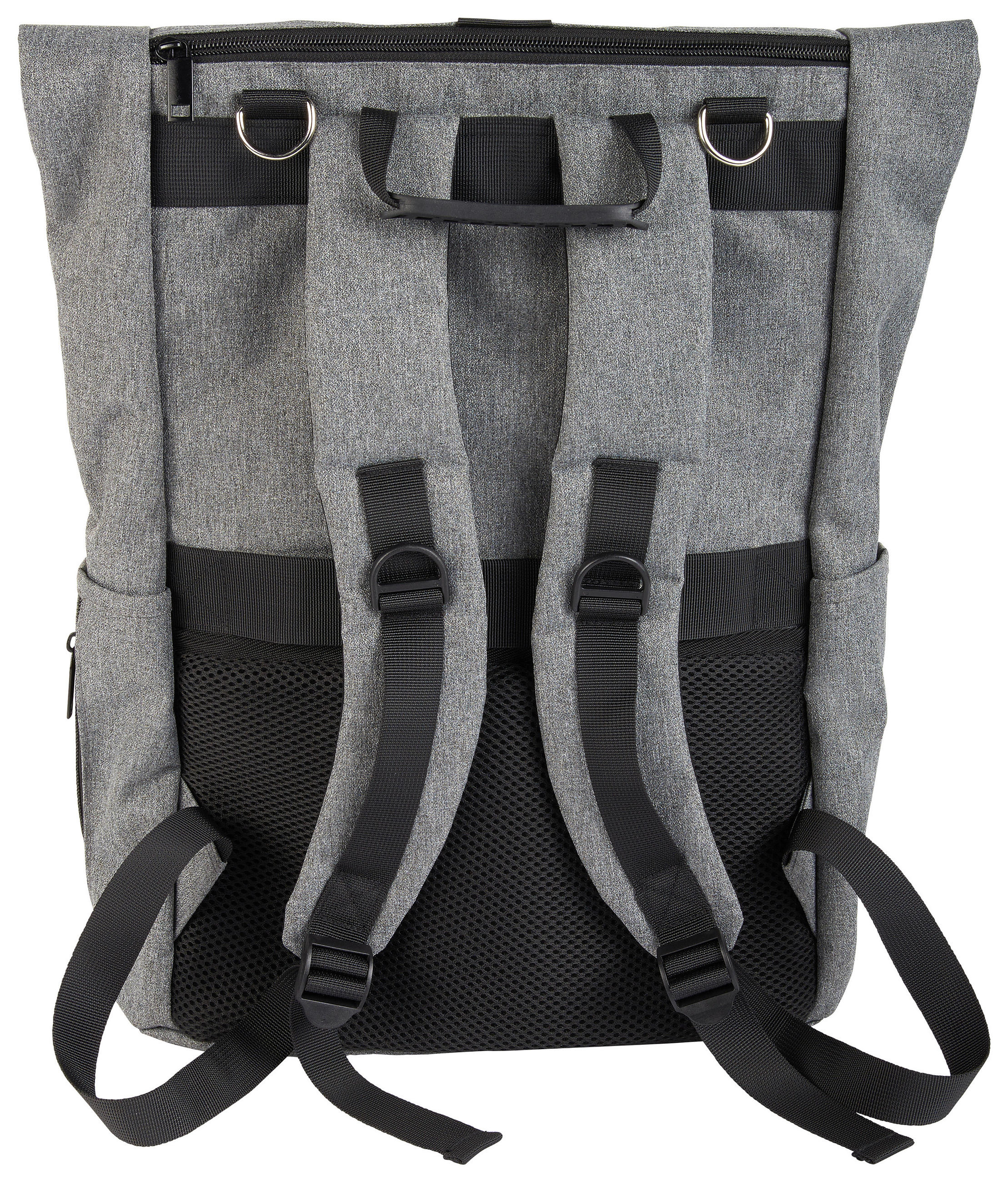 WICKELRUCKSACK  - Dunkelgrau, Basics, Textil (62/19/60cm) - My Baby Lou