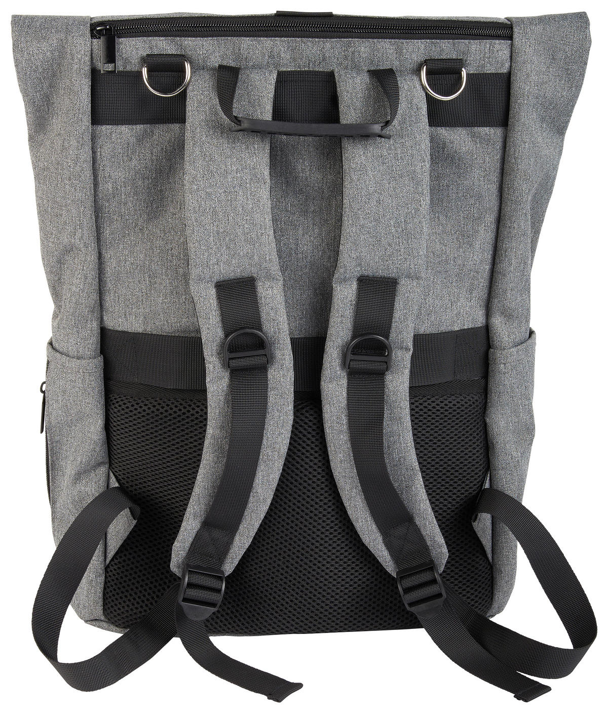 WICKELRUCKSACK  - Dunkelgrau, Basics, Textil (62/19/60cm) - My Baby Lou