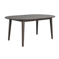 MATBORD mörkbrun oval  utdragbar  - mörkbrun, Design, trä (170/105/74cm) - Rowico