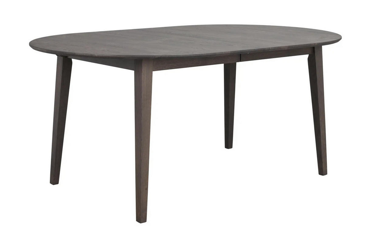 MATBORD mörkbrun oval  utdragbar  - mörkbrun, Design, trä (170/105/74cm) - Rowico