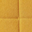 ECKSOFA Gelb Mikrofaser  - Gelb/Schwarz, Design, Textil/Metall (301/207cm) - Xora