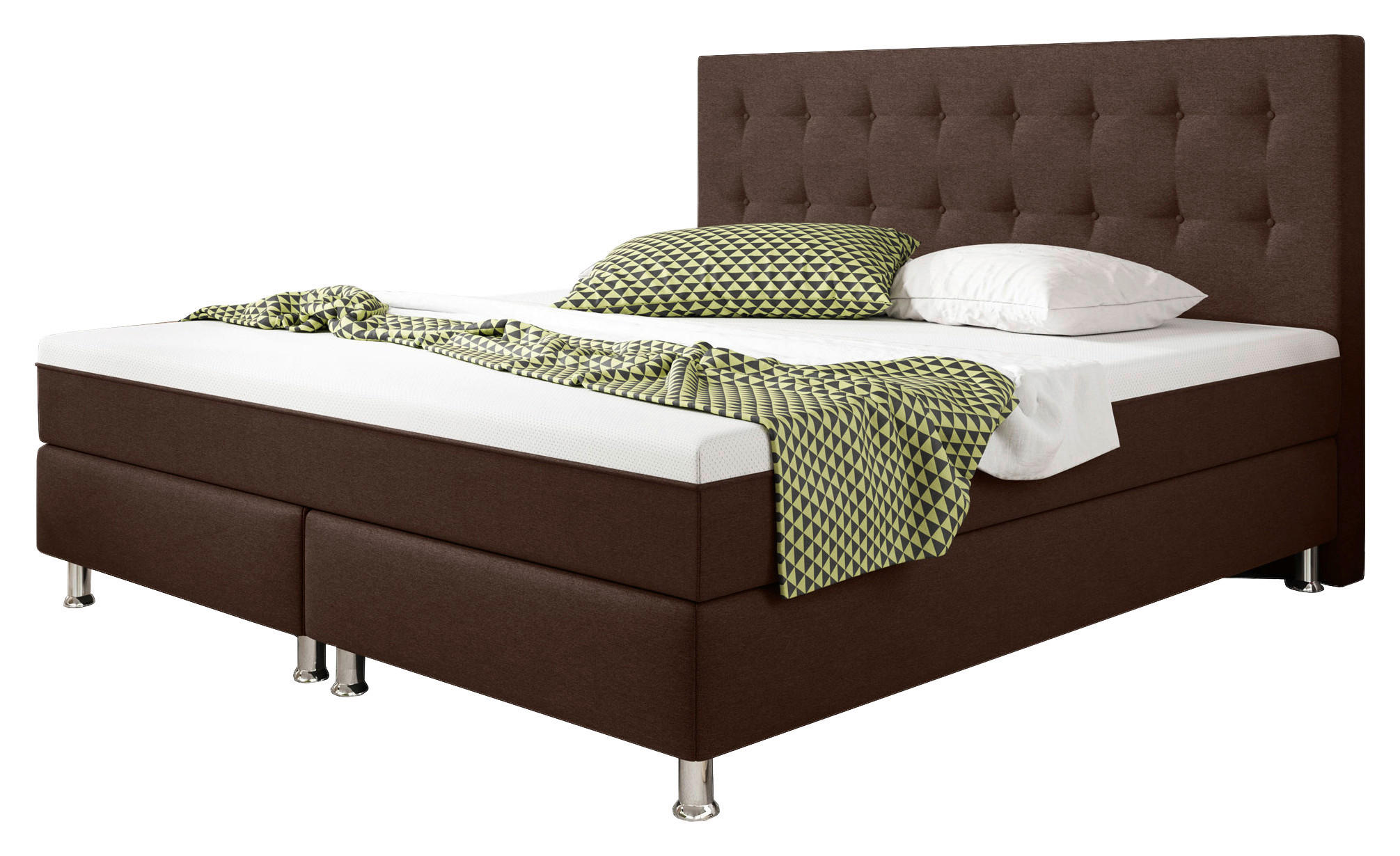 Boxspringbett Mit Topper 180x200 Köln Plus