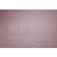 SCHLAFSOFA Cord, Flachgewebe Rosa  - Schwarz/Rosa, KONVENTIONELL, Textil/Metall (223/72/100cm) - Carryhome