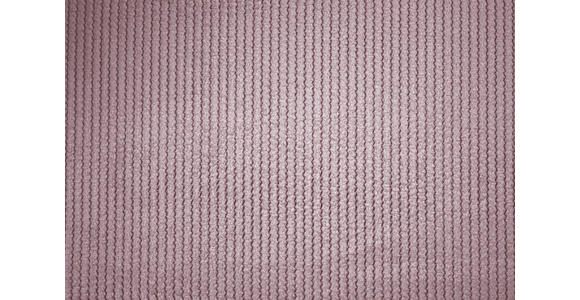 SCHLAFSOFA Cord, Flachgewebe Rosa - Schwarz/Rosa, KONVENTIONELL, Textil/Metall (223/72/100cm) - Carryhome