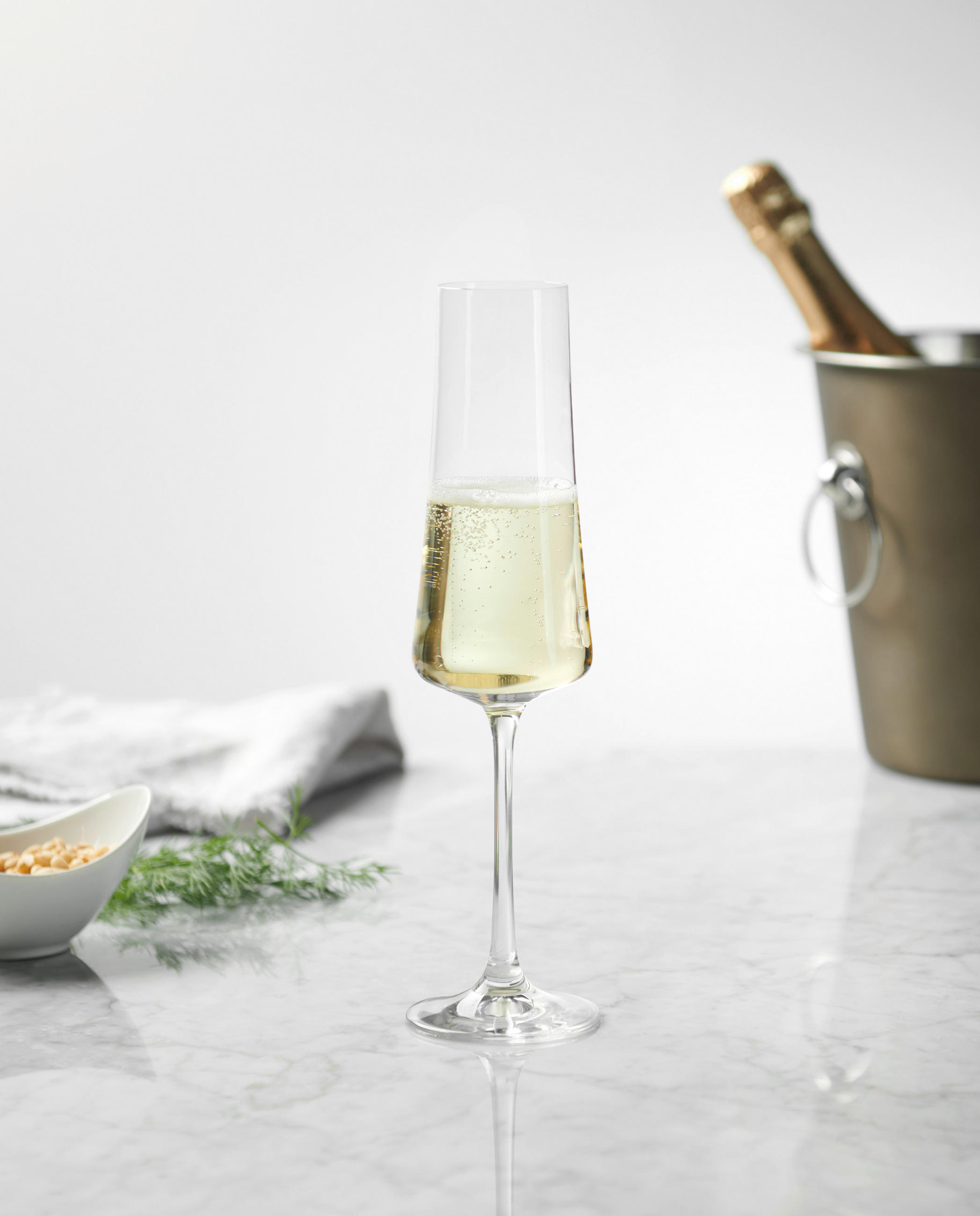 SEKTGLAS BARDOLINO 210 ml - Klar, Design, Glas (0,21l) - Novel