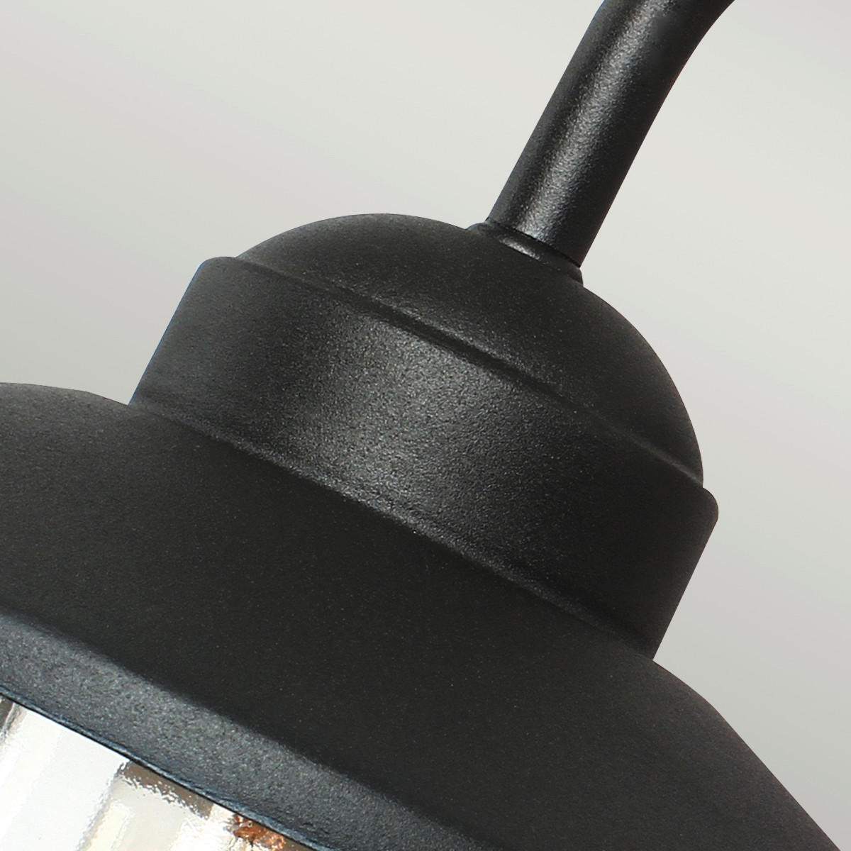 AUSSENWANDLEUCHTE - Schwarz, Konventionell, Glas/Metall (42/27,5/25,5cm) - Elstead Lighting