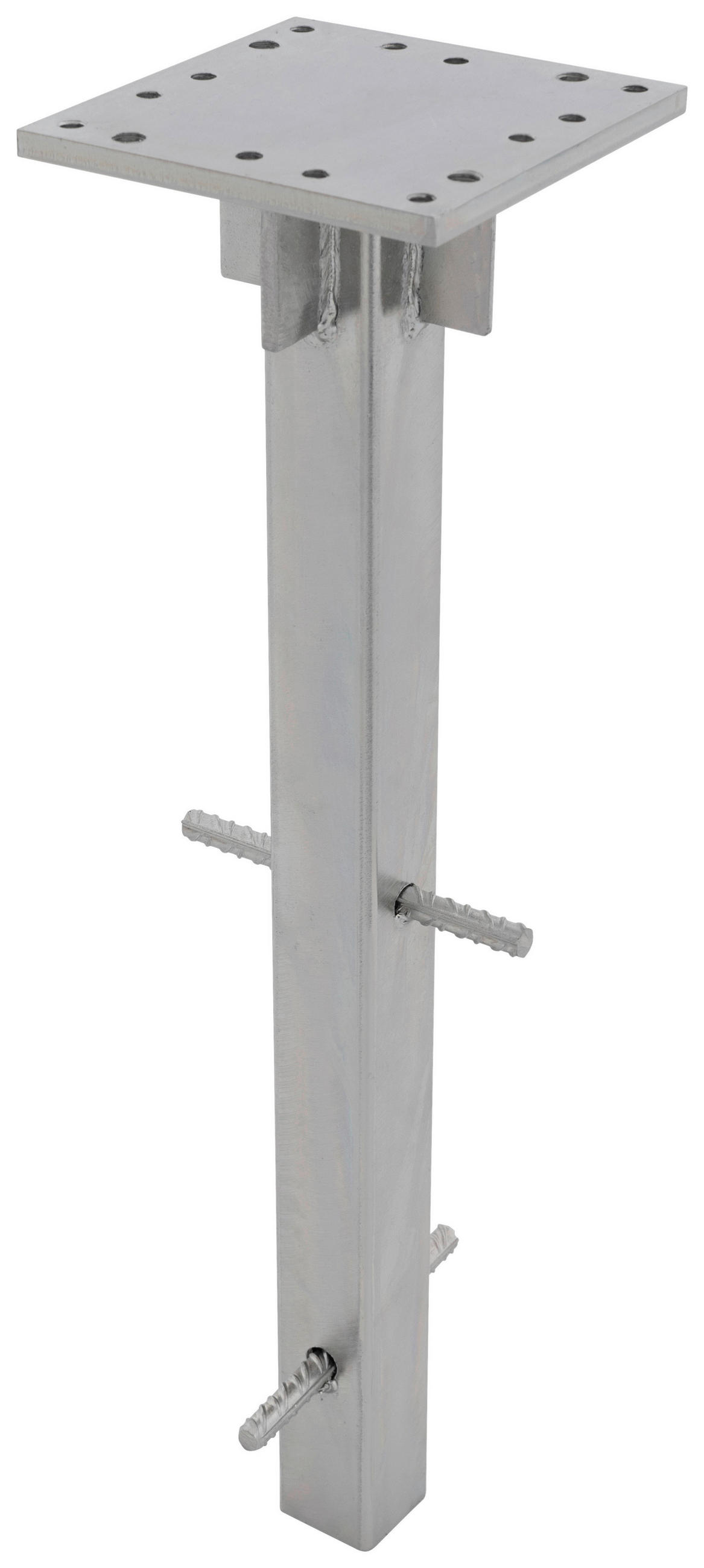 SONNENSCHIRMSTÄNDER Silberfarben  - Silberfarben, Basics, Metall (13,5/50/13,5cm) - Doppler