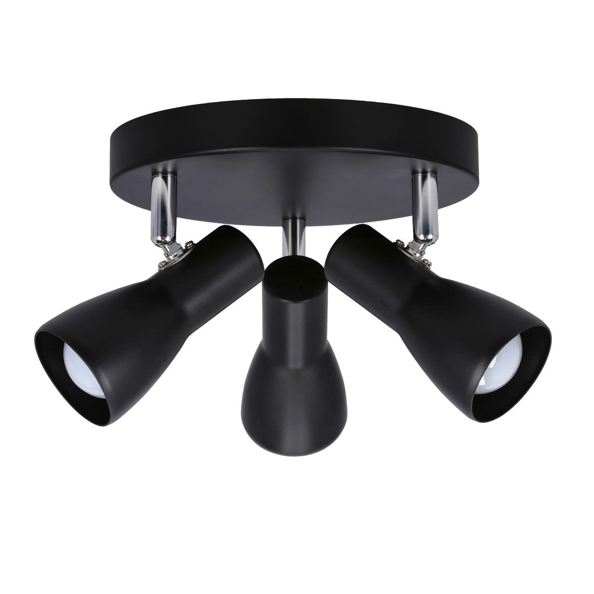 STRAHLER 29/29/8 cm   - Schwarz, Trend, Metall (29/29/8cm)