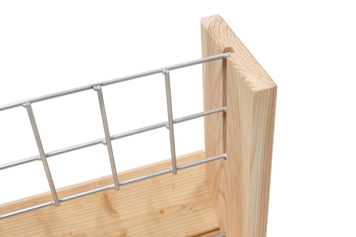 GARTENREGAL Holz  - Lärchefarben, Basics, Holz (80/95/50cm) - Ambia Garden