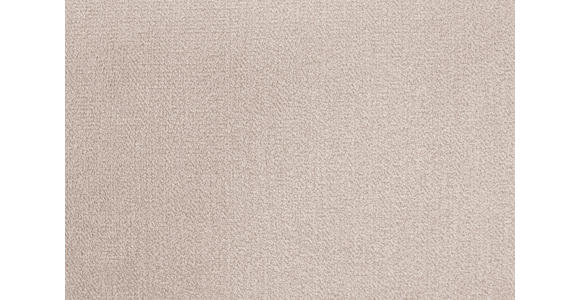 ECKSOFA in Velours Creme - Creme/Schwarz, KONVENTIONELL, Kunststoff/Textil (298/168cm) - Carryhome