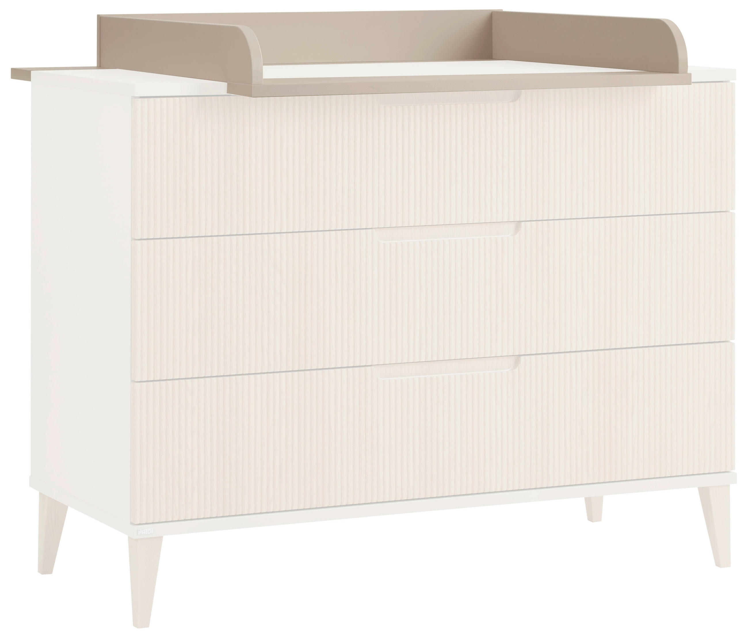 NASTAVAK ZA PREVIJANJE  Jonte  - bež, Basics, drvni materijal (124/13/79cm) - Paidi