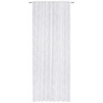 FERTIGVORHANG transparent  - Weiß, Design, Textil (140/245cm) - Esposa