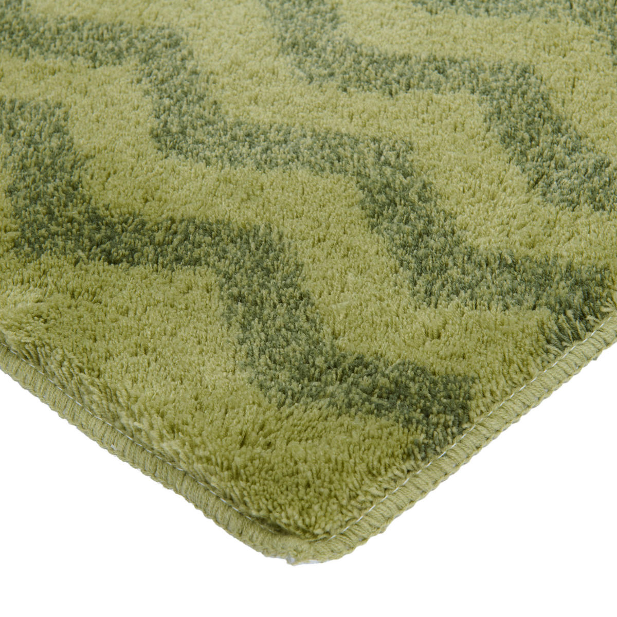 BADTEPPICH Hellgrün  - Hellgrün, Design, Kunststoff/Textil (70/120/2cm) - Kleine Wolke