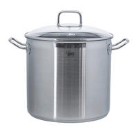 GEMÜSETOPF Profi Duo Therm 9,5 L  - Edelstahlfarben, Basics, Metall (24cm) - ELO